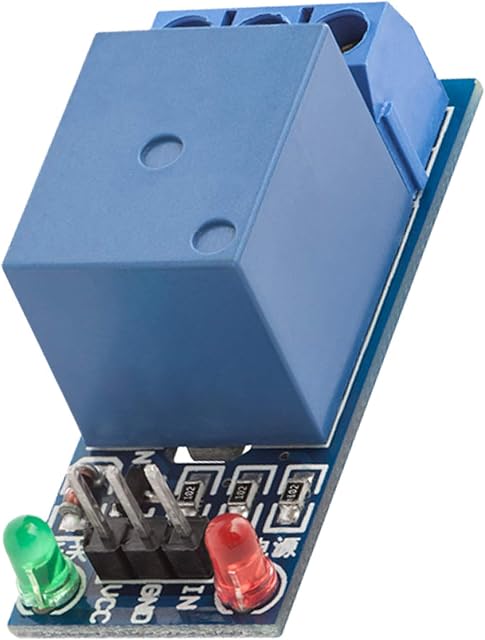 AZDelivery KF-301 One 1 Channel Relay Module Board Shield 5V Low Level Trigger Compatible with Arduino, PIC AVR DSP ARM MCU Including E-Book!