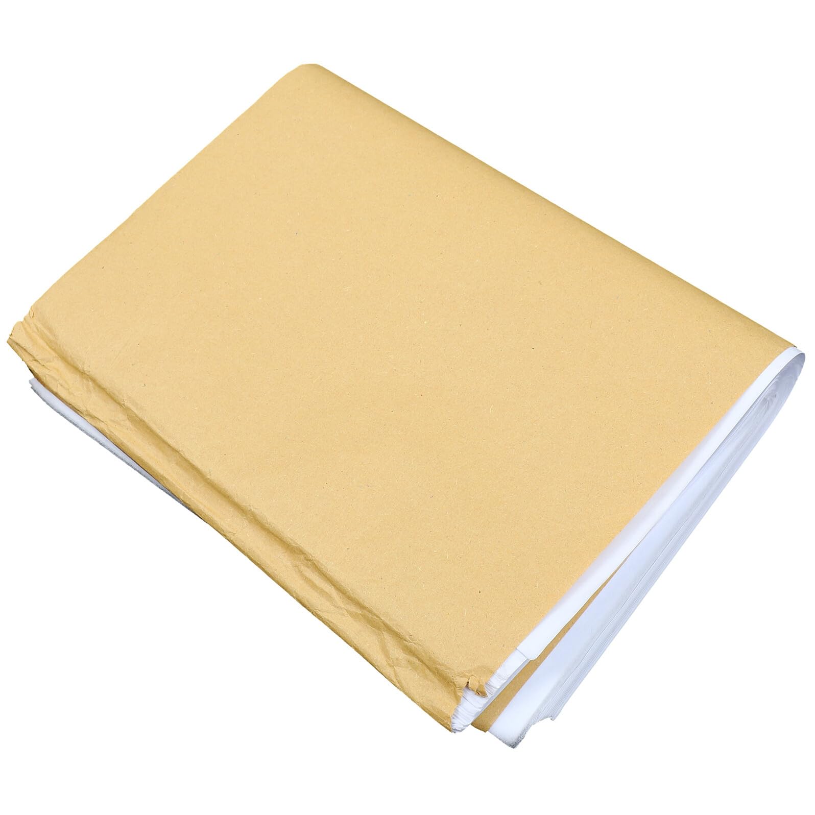 Lurrose 500 Stück Weißes Geschenkpapier Seidenpapier zum Einpacken Reißfestes Verpackungspapier aus Papier für Geschenkverpackung und Bastelarbeiten