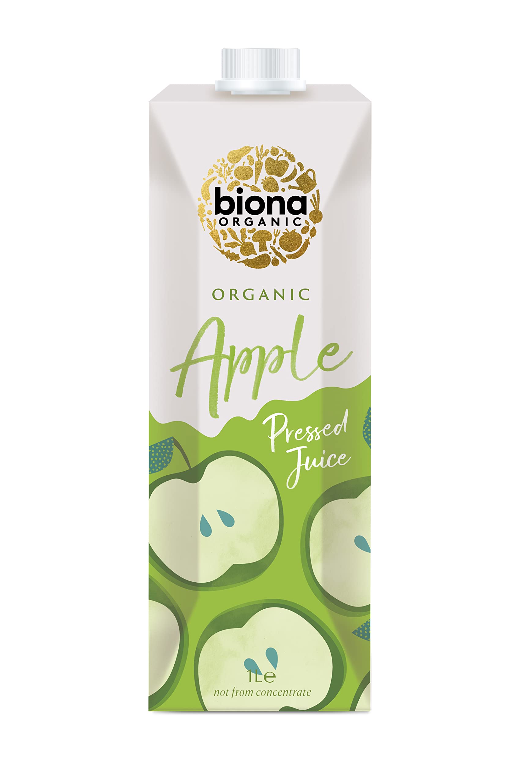 Biona Organic Pressed Apple Juice 1 Litre