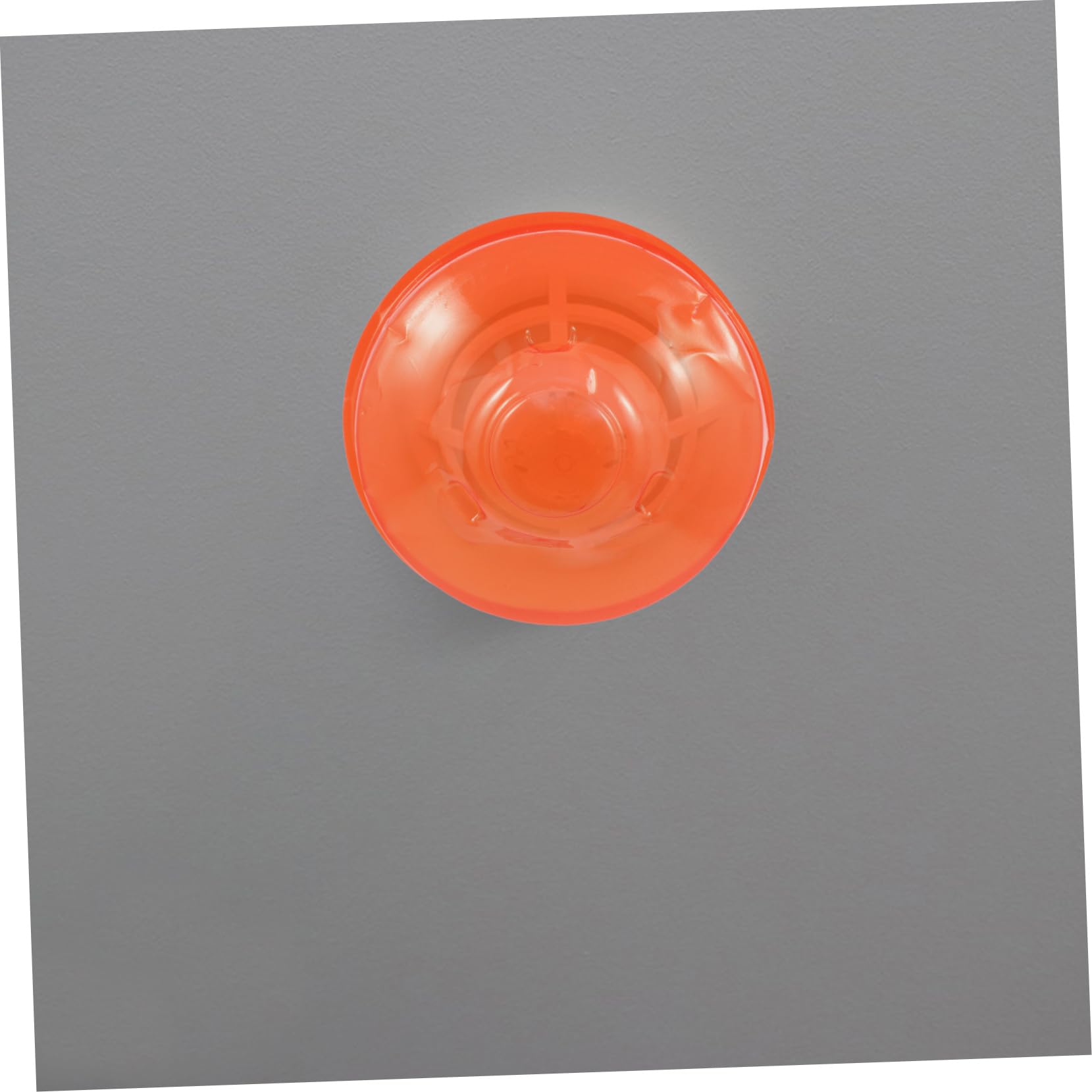 TOPBATHY Cubierta Protectora del Detector De Humo Alarma Co Protección para Detectores De Humo Cubierta para Detectores De Humo Guardia del Detector De Humo Rojo 2 Piezas X 4