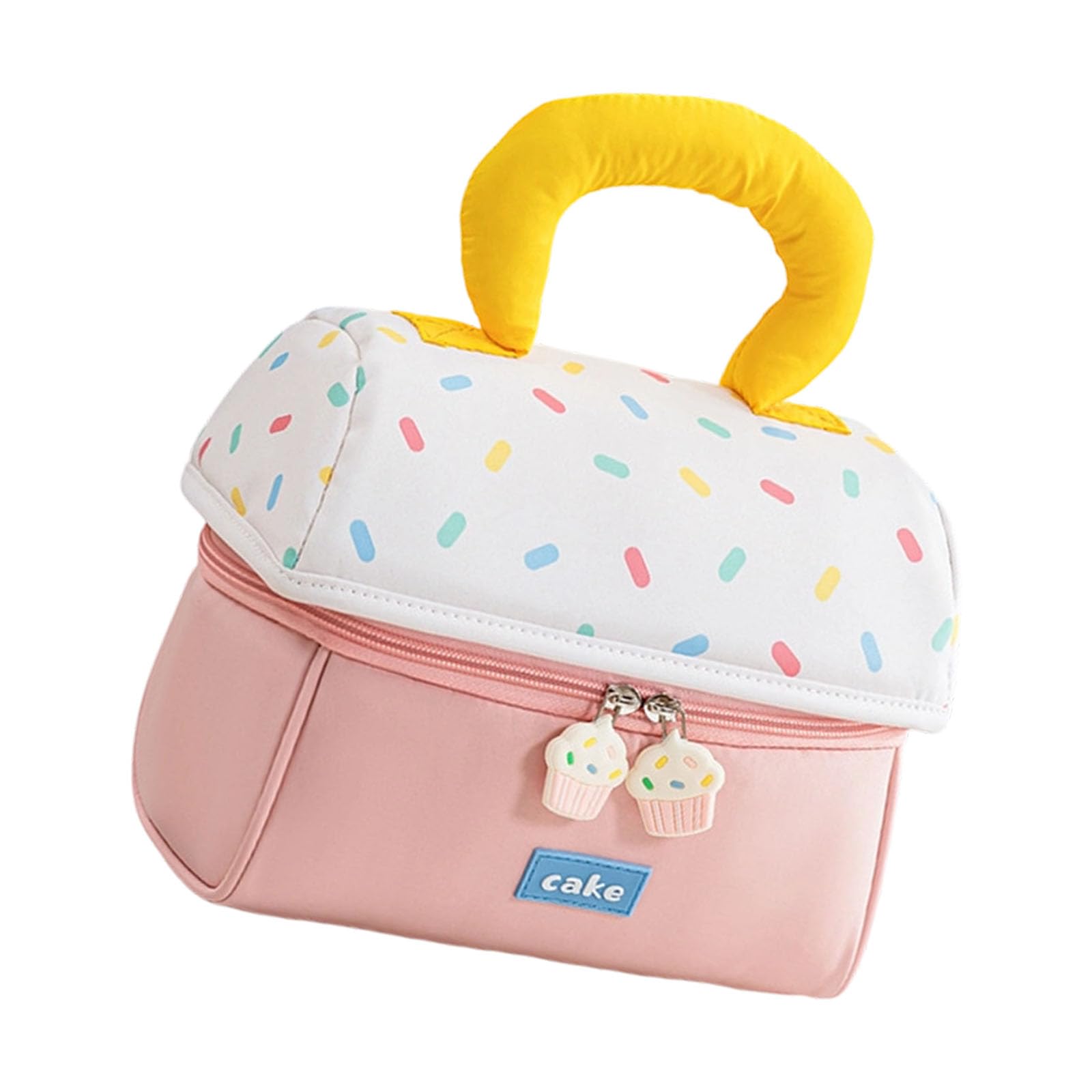 Buxuaaaa Cosmetic Spacious Cartoon Design Oxfords Hand Carry Large Capacity Bag