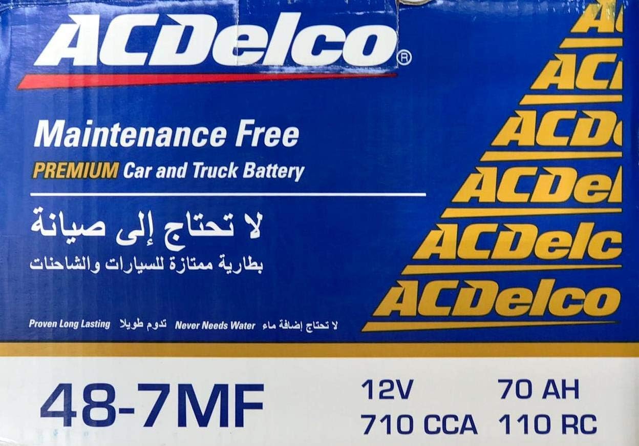 AC Delco Car Battery 487MF 12V 70AH Buy Online at Best Price in UAE