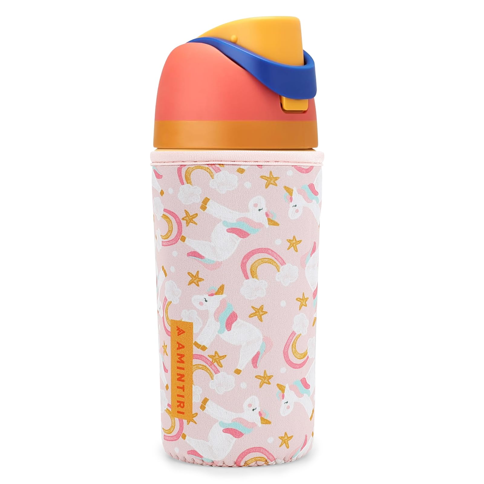 Amazon.co.jp: Owala Kids FreeSip 16オンス かわいいスリーブ 厚手の