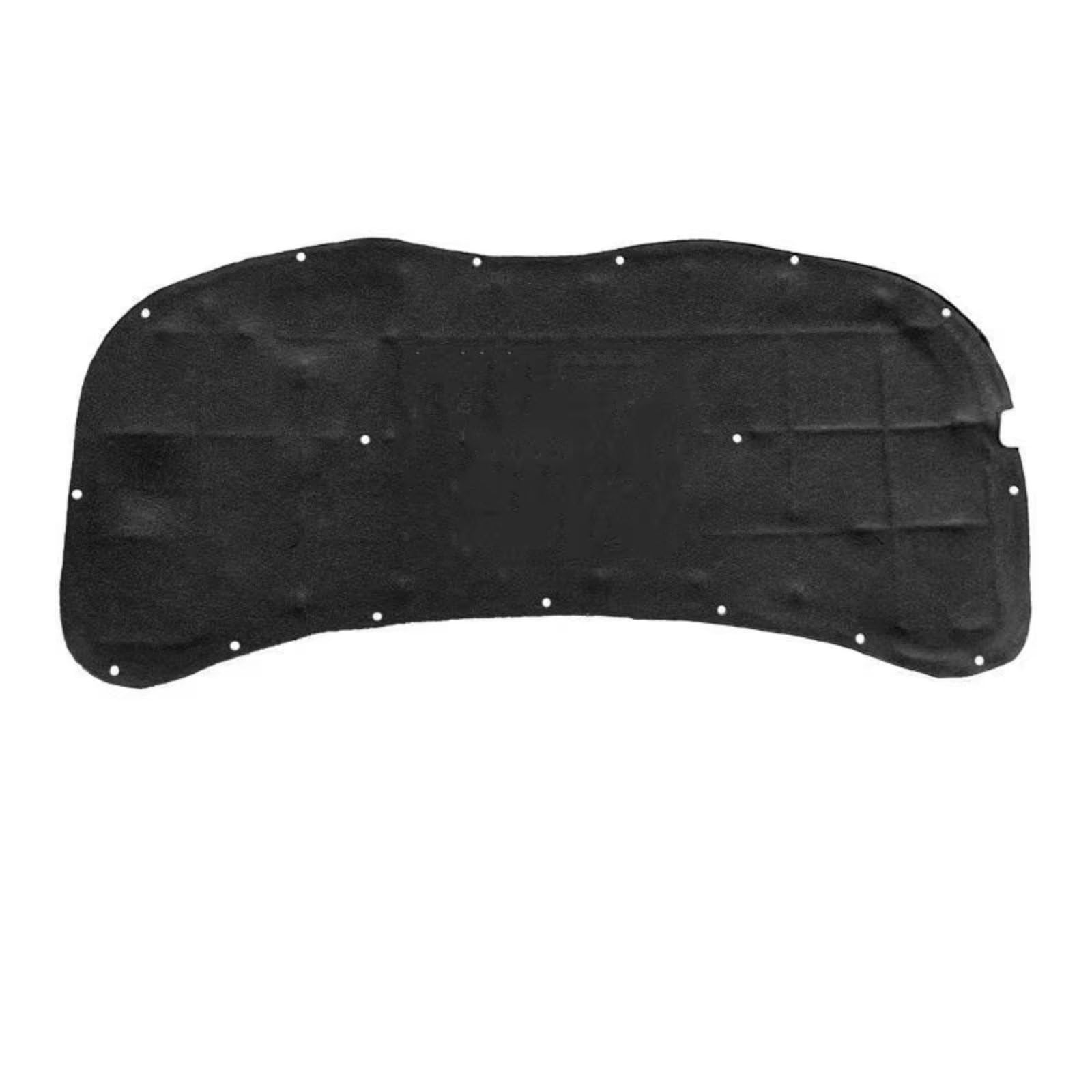Iorqwew Black Car Soundproof Pad Car Sound Insulation Mats Heat Pads Soundproof Cotton Interior Accessories Compatible With Vw For Polo For Vivo For Mk4 2002-2009(Black)