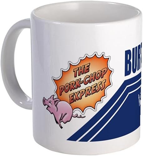 Taza de 11 onzas  Taza exprés de cerdo  S blanca