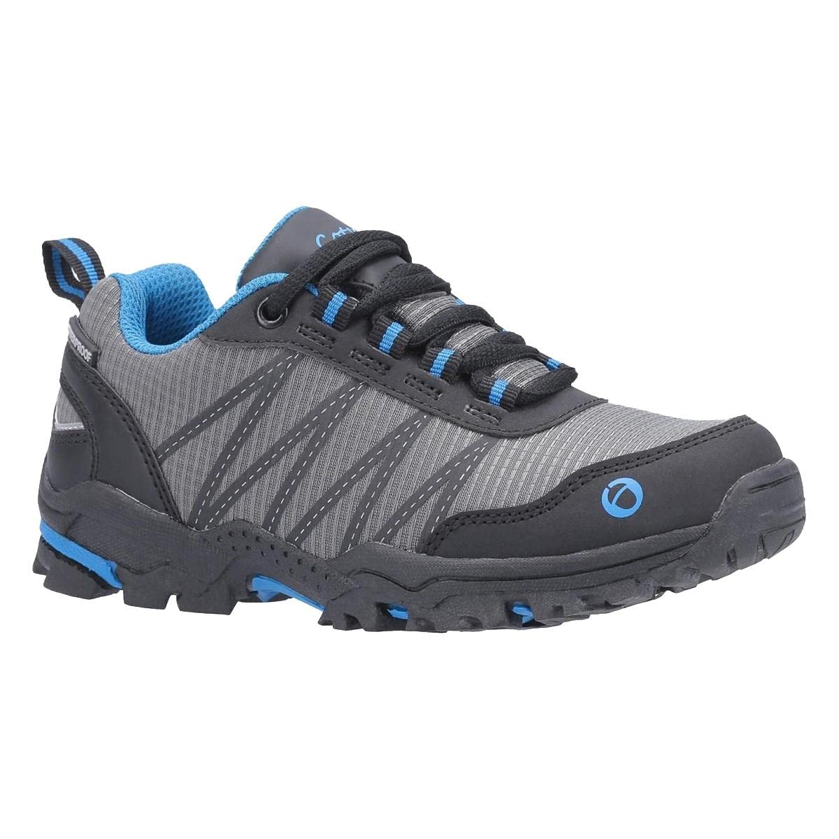 COTSWOLD Littledean Botas de Andar Impermeables para niños, Azul, 36