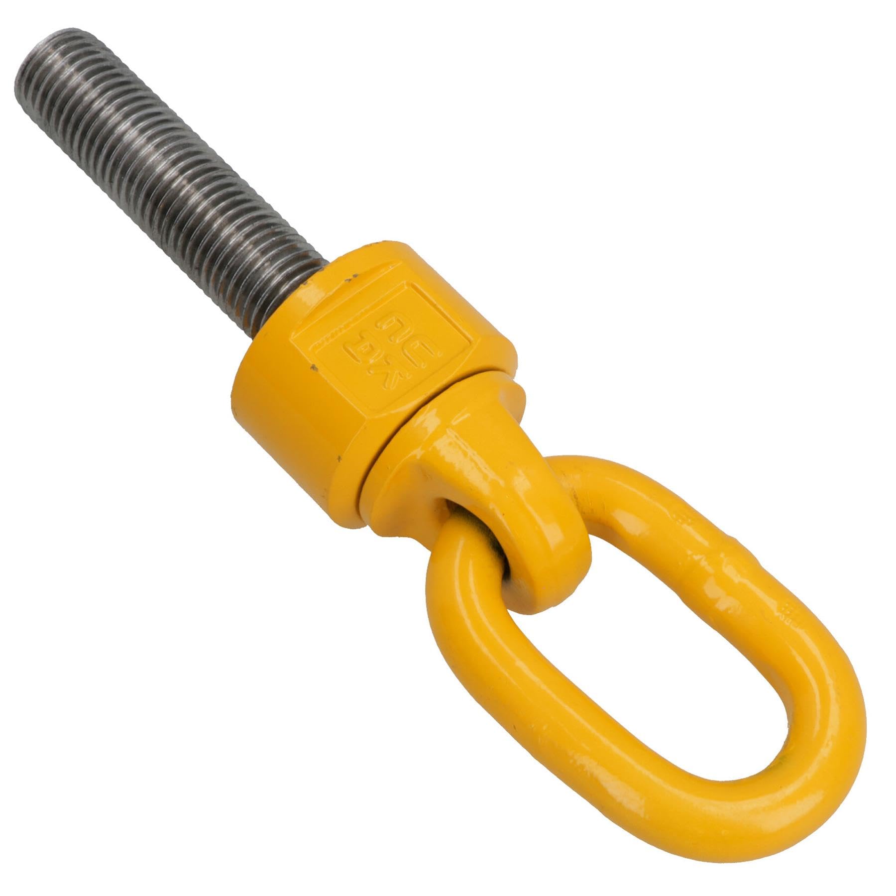 M24 x 120 mm giratorio punto de elevación con anillo 3,15 toneladas de capacidad, 4 piezas