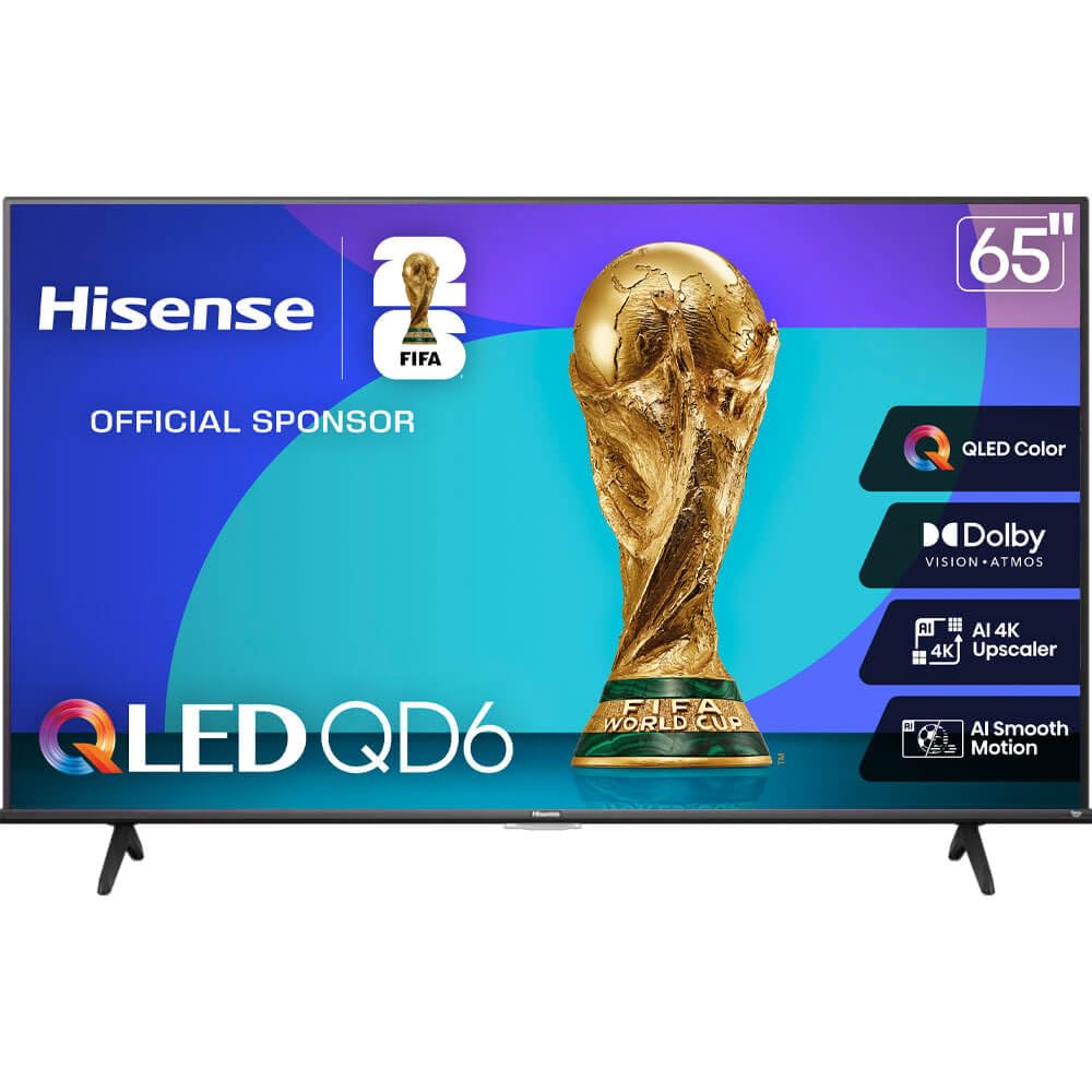 Amazon.com: Hisense 65QD65QF 65 inch Class QD6 Series 4K QLED