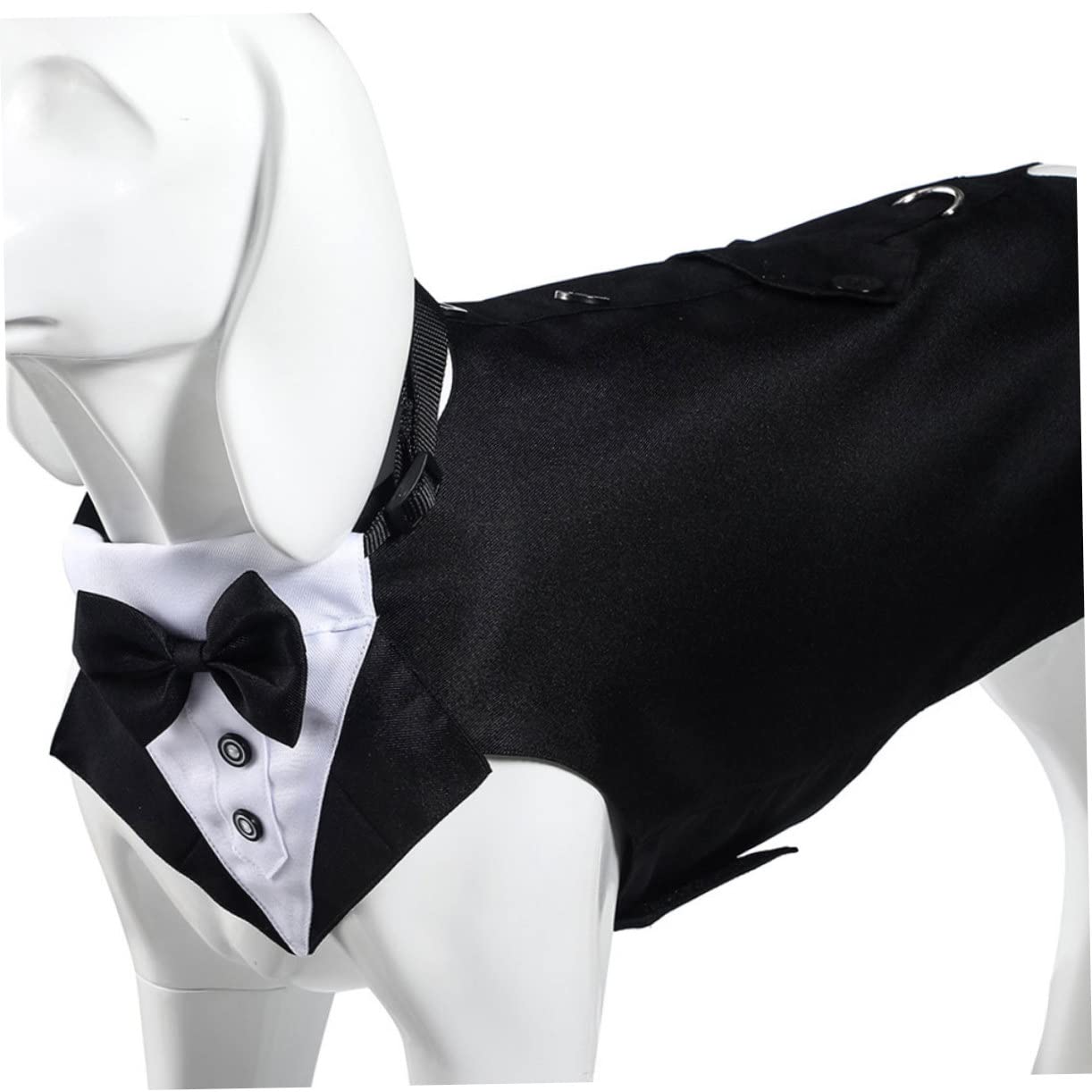 INOOMP 2sets Look Abbigliamento Formale Per Comprendente Un Bandana Cravattino Per Matrimoni e Speciali Costume è Facile Indossare Chiusura è e Accattivante Assicurando Per e Cerimonie