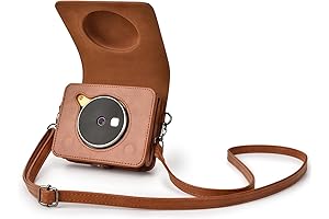 Kodak Retro Mini 3 Protective PU Leather Case with Shoulder Strap