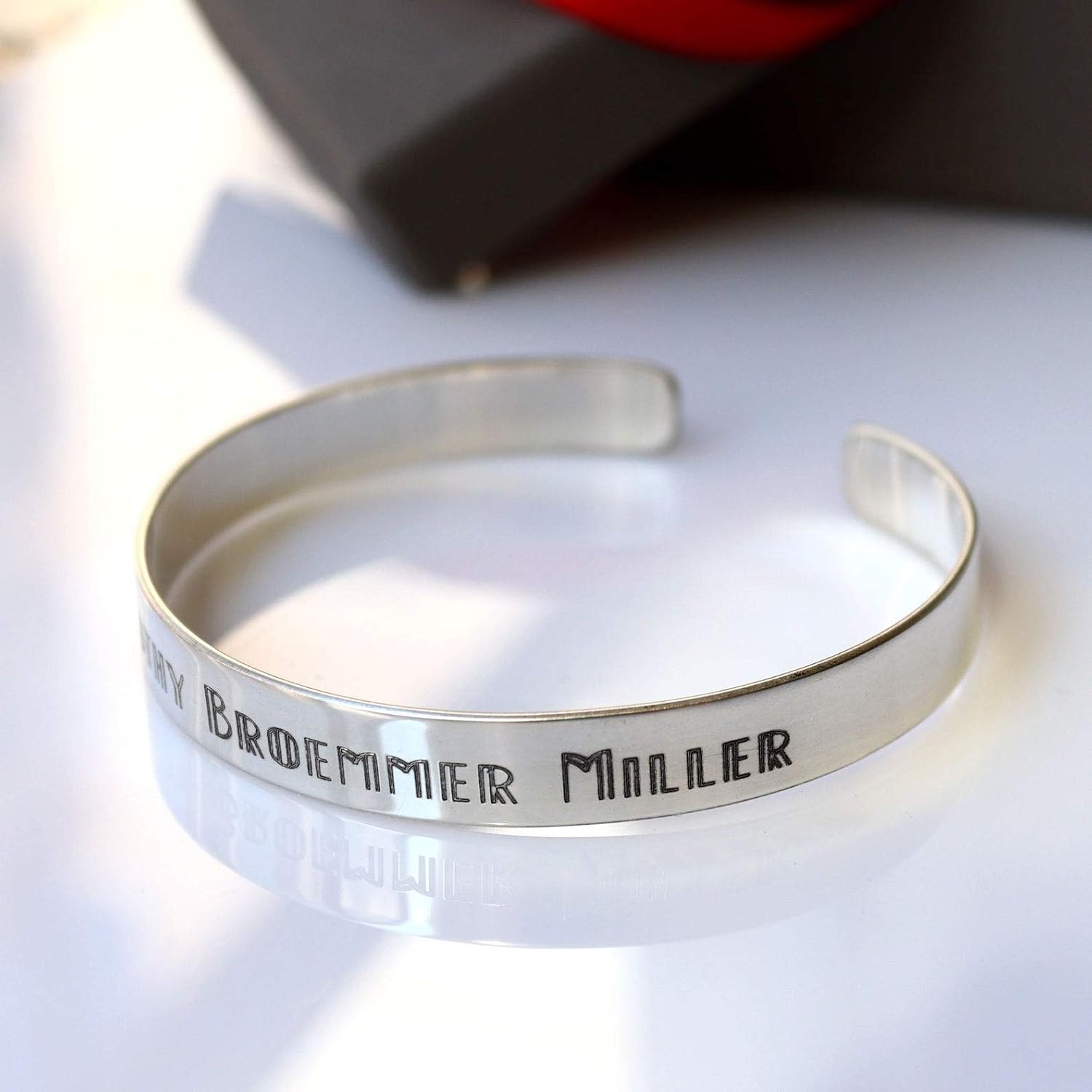 Mens Personalized Cuff Bracelet 925 Sterling Silver Cuff for men Custom Mens Name Bracelet Mens Birthday Gift Birthday Gift for him, Adjustable Cuff