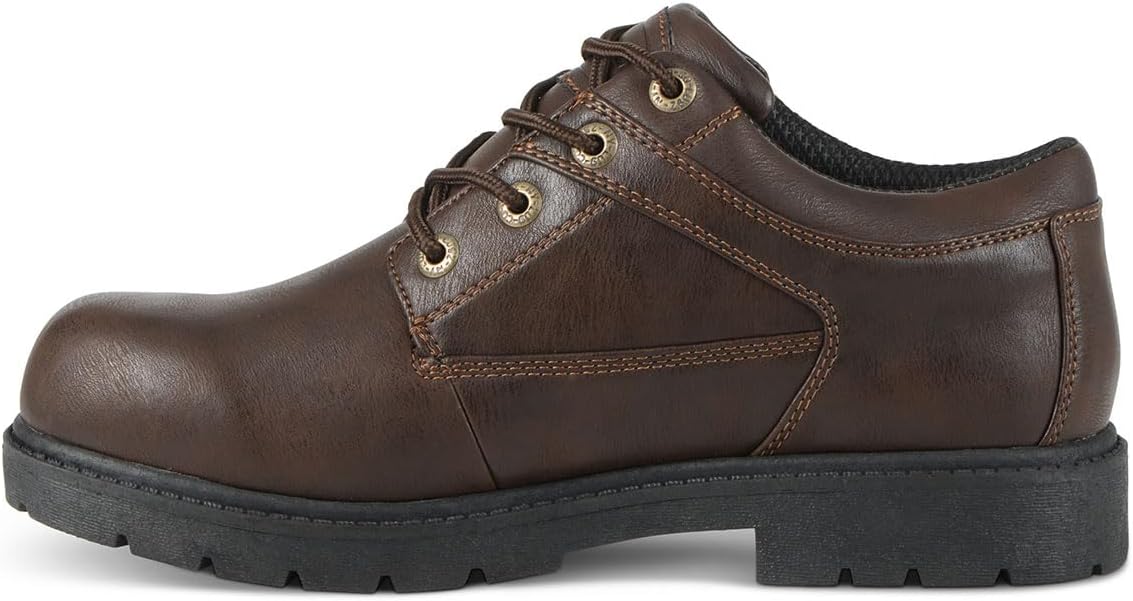 Lugz Men's Savoy Boot, Saddle/Black - Image 6