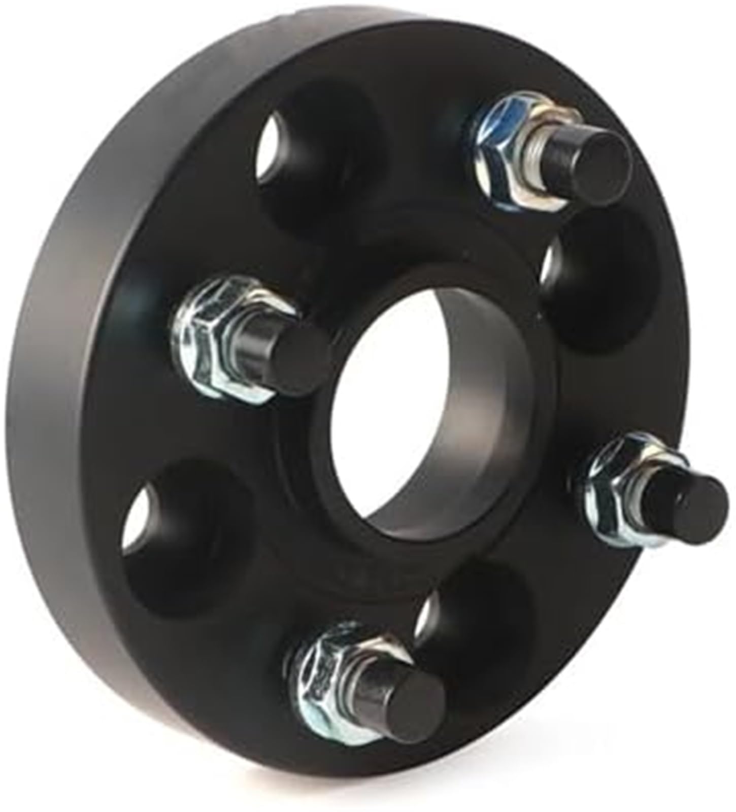 Dystans koła zawieszenia Adaptery kół 2 sztuki 15 50Mm Adapter dystansowy Pcd 4X100 Cb 57.1Mm, dla 4, otwór, samochodu Volkswagen, Polo/dla Jetta/dla(BLACK 2PCS 30MM)