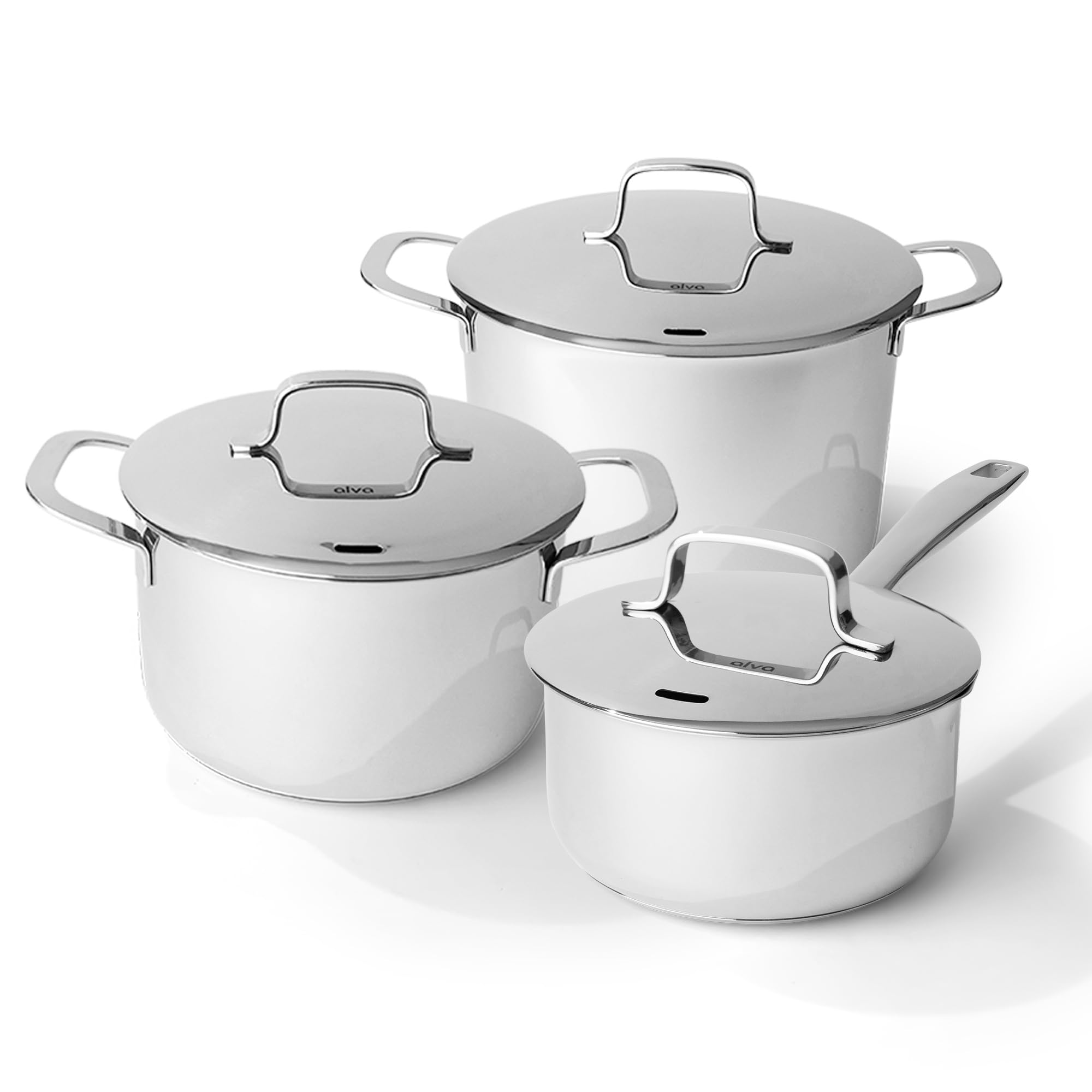 Snapklik.com : Alva Maestro Professional Stainless Steel Cookware Set ...