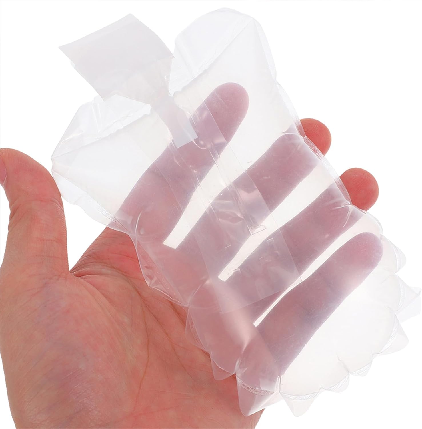 50pcs Inflatable Plastic Shoe Trees for Sneakers and Wallets, Lightweight Pe and Pa Material, Creases-proof Air Pillows for Reseller Packing Supplies and Moving Environments image 4