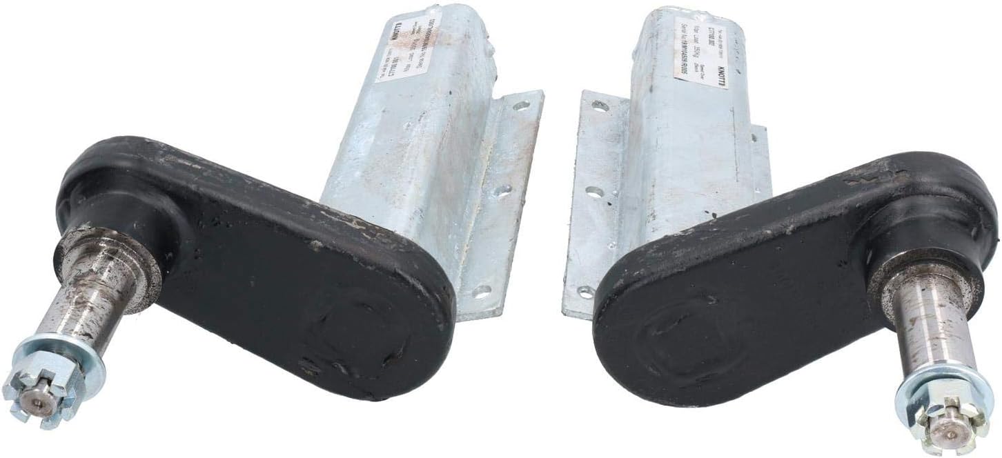 AB Tools 350kg Galvanised Trailer Suspension Units & 10" Wheels & Tyres Kit 4" PCD Hubs