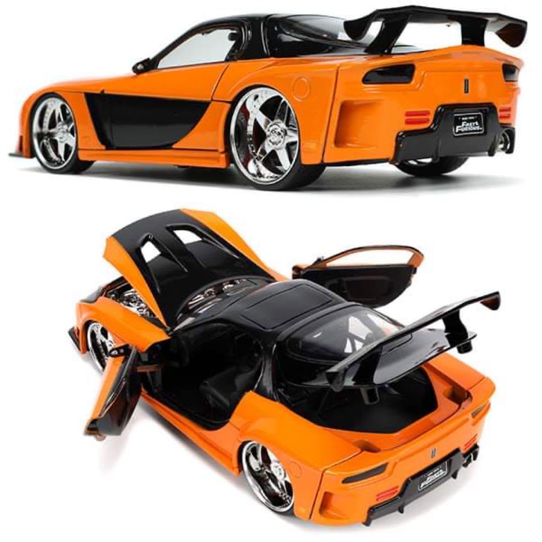 ワイルドスピード veilshde RX7 ハン1/64スケールフィギュア