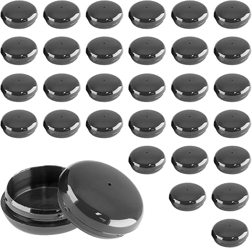 Luomorgo Paquete de 32 tapas de hierro forjado de 1-12 pulgadas para muebles de patio, insertos de tapas de metal para sillas deslizantes,
