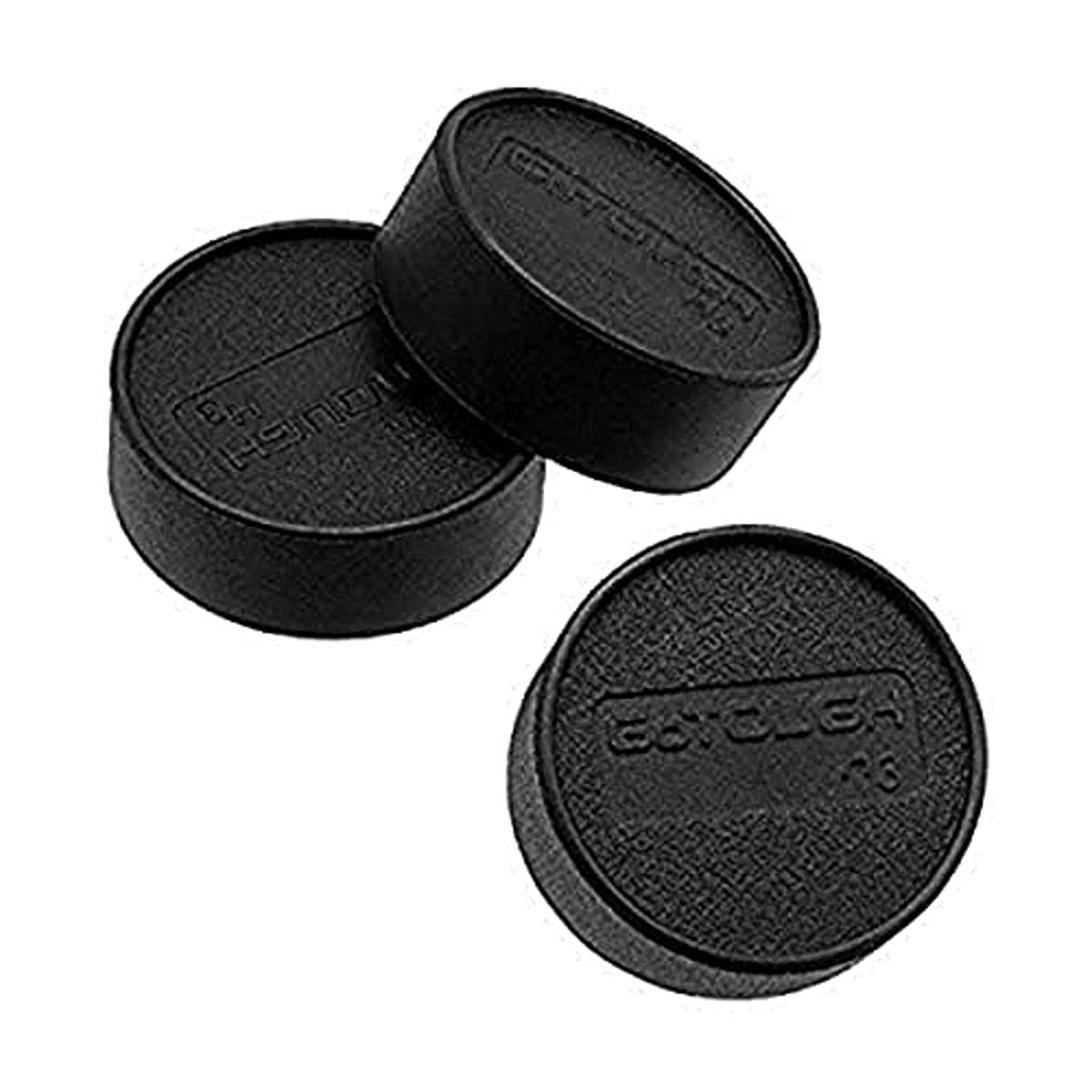 Fotodiox Pro GoTough 3X Replacement Lens Caps for The Hero 3, 3+, 4, Naked Camera - Set of 3 GoTough Protective Lens Covers for The HERO3 Hero3+ and Hero4 Cameras When not in Any case or housing