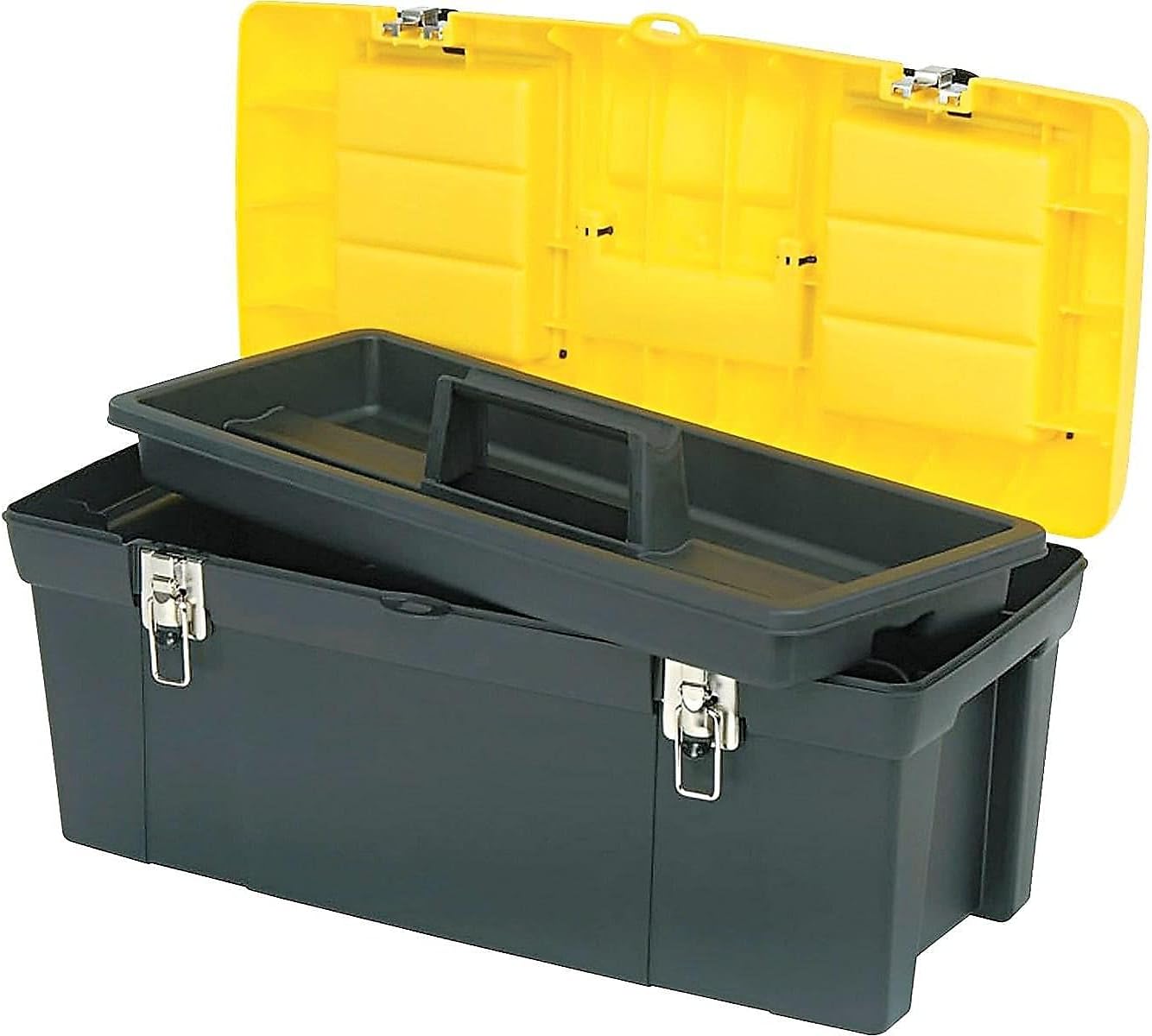 Stanley 019151M Series 2000 Toolbox w/Tray, Two Lid Compartments