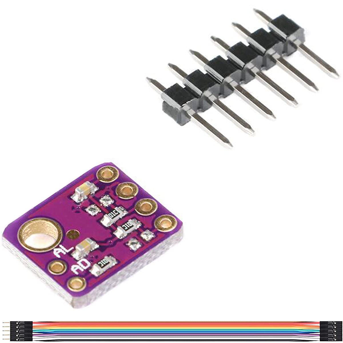 Youmile 2.5V-5V SHT31 Temperature and Humidity Sensor Module Digital Output Temperature and Humidity Sensor Module IIC I2C Interface 3.3V GY-SHT31-D with male and female Dupont cables for Arduino