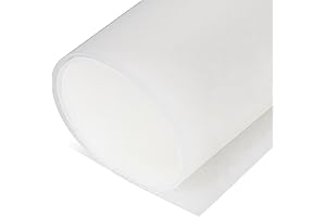 Translucent Silicon Sheet Placemat with 50A Durometer Rubber