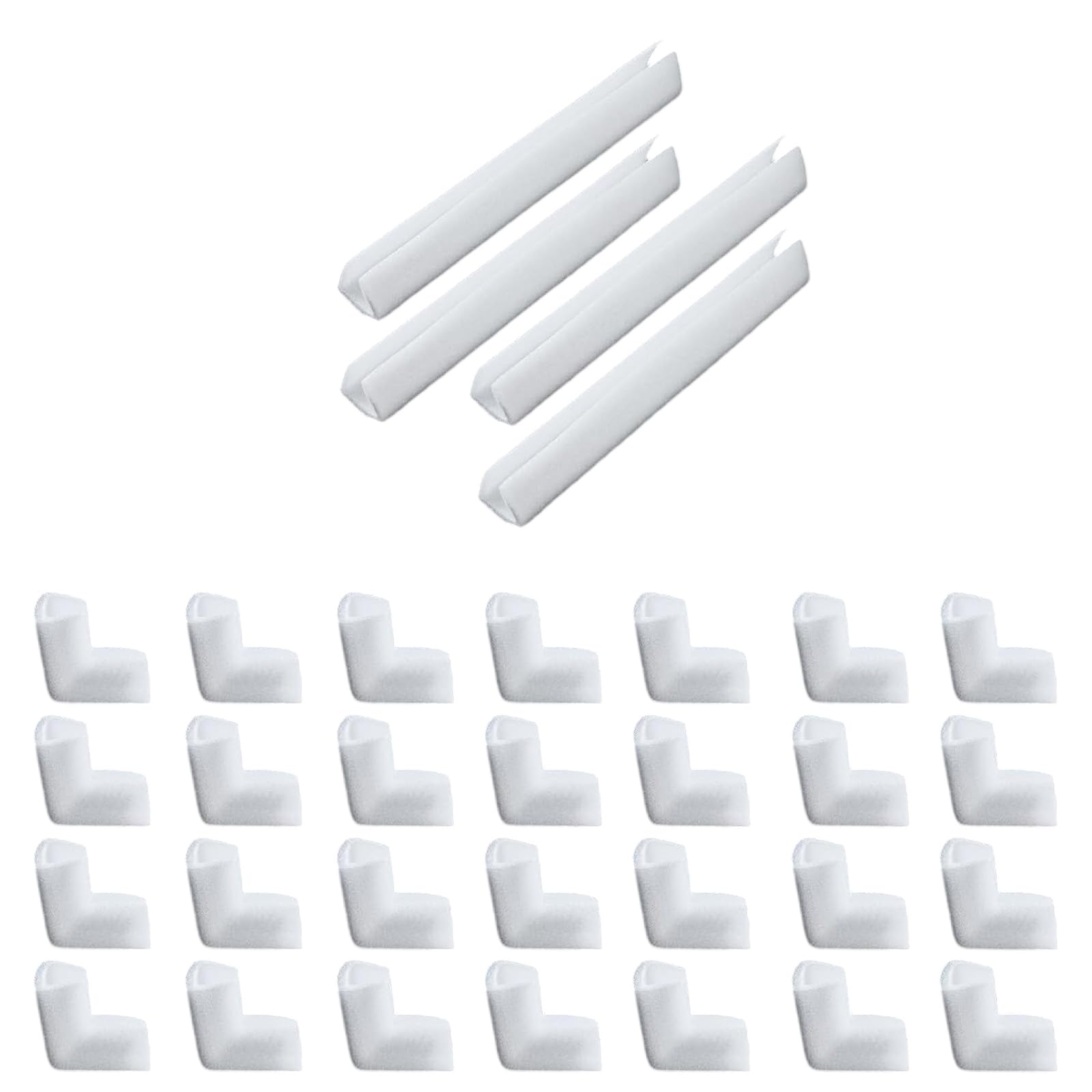 NLAIOUSL Packing Foam Corner Protectors for Moving and Storing Foams Protections Corners for Mirrour Pictures Frame Foam Protections Corner for Mirrour Pictures Frame