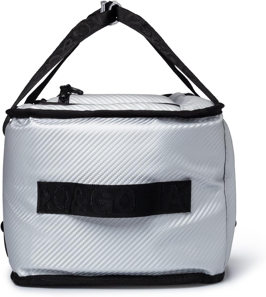 AO Coolers Stow-N-Go Carbon Soft Cooler, Low-Profile, Leakproof with High-Density Insulation, Holds Ice for 24 Hours