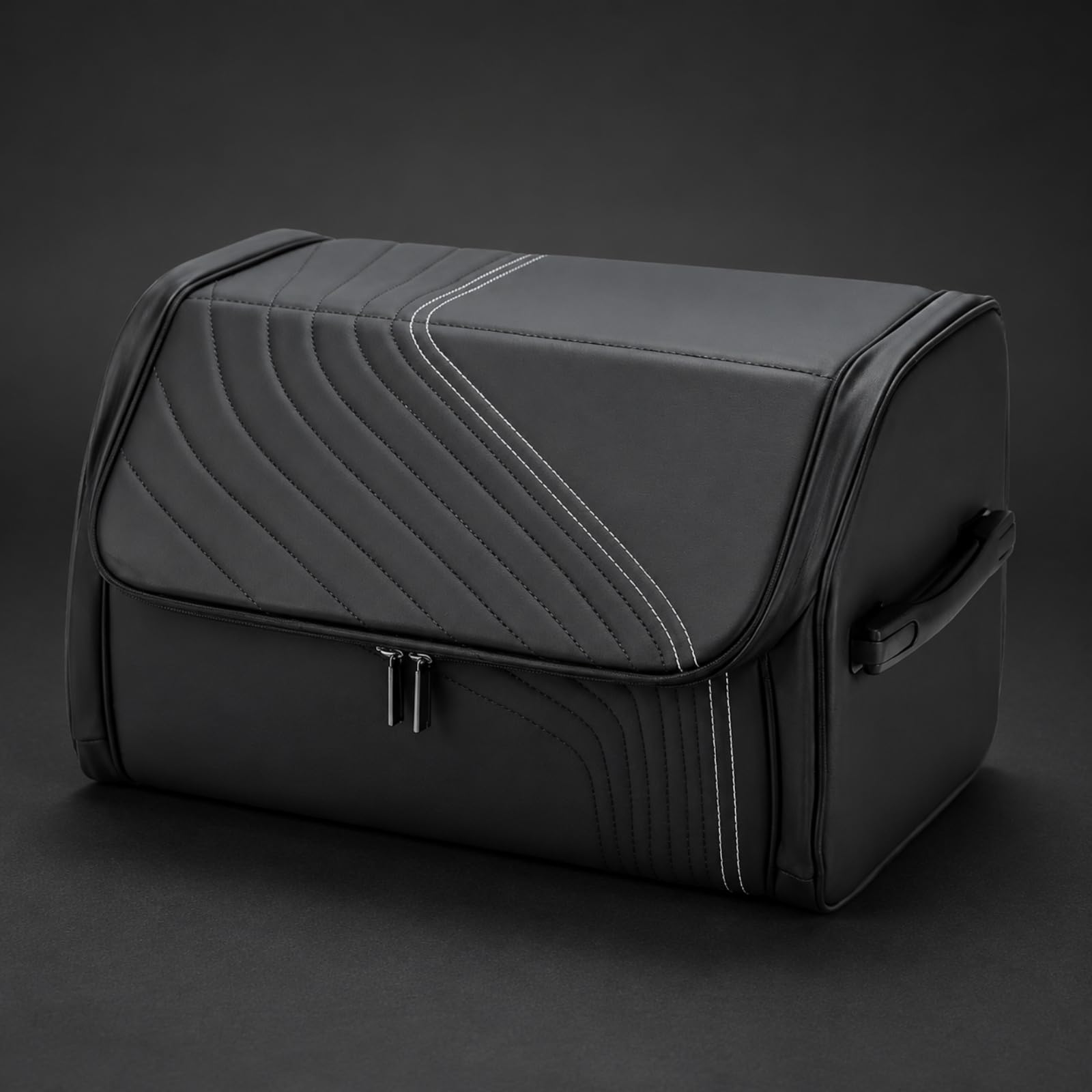Nappa-Kunst Auto-Box mit Griffen, color to 2, size to 2