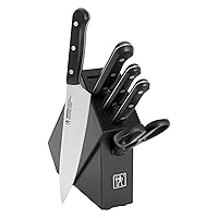 Vista 10 de HENCKELS Solution - Juego de cuchillos súper afilados de 7 piezas, cuchillo de chef, cuchillo de pan, ingeniería alemana respaldada por más de 100