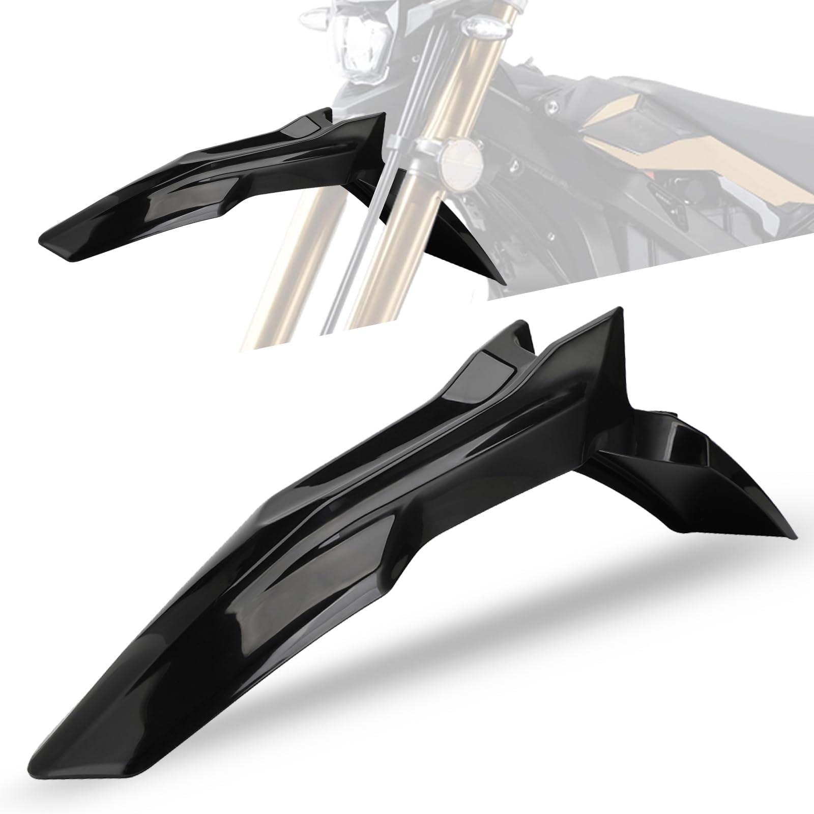 Front Fender for Surron Ultra Bee,Front Mud Guard Mudguard for Electric Dirt Bike Sur Ron Ultra Bee-Black