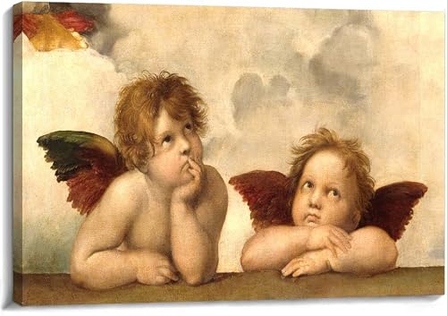 Triyend Renaissance Cherub Prints 12x16
