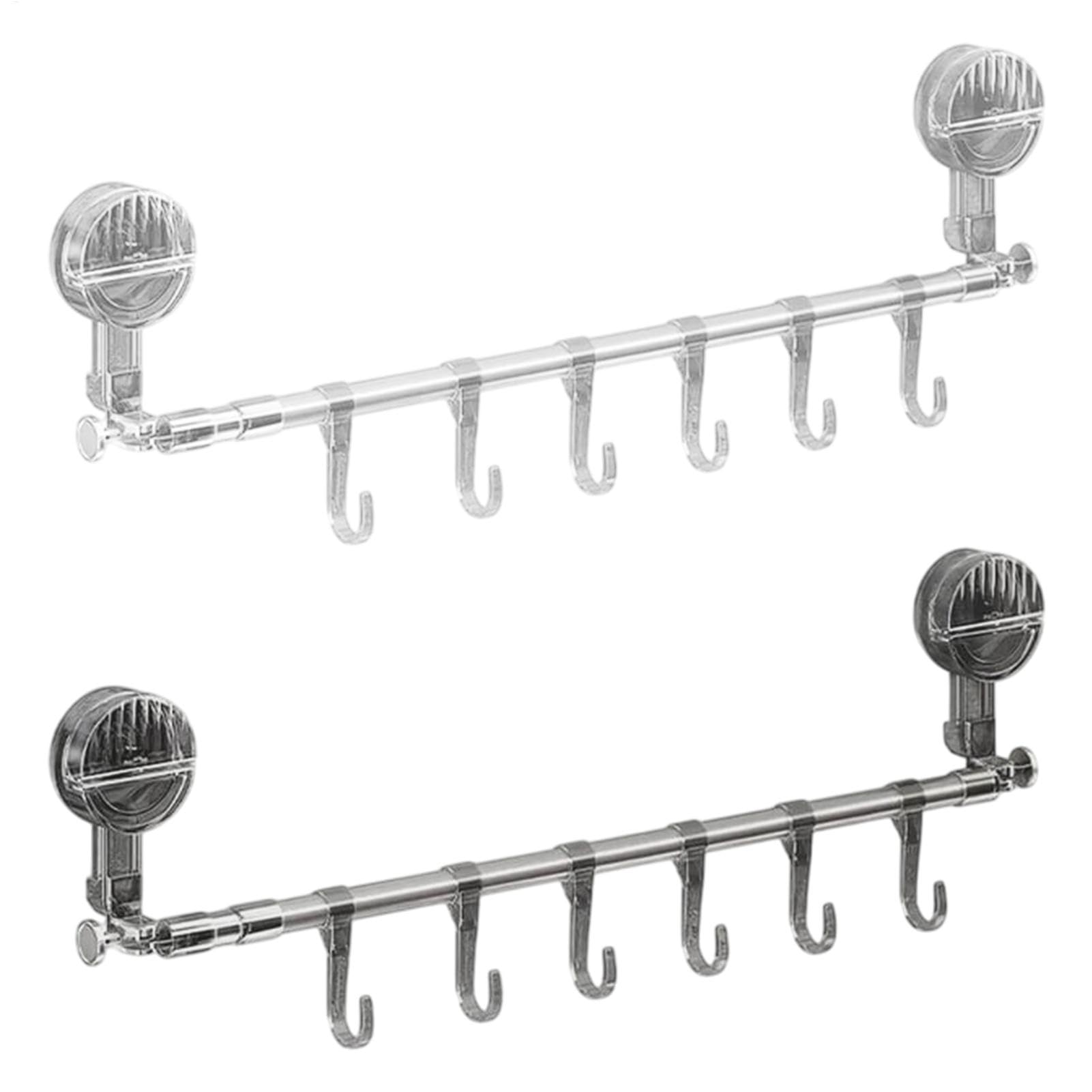Porte-serviettes de salle de bain mural en inox pour une organisation parfaite
