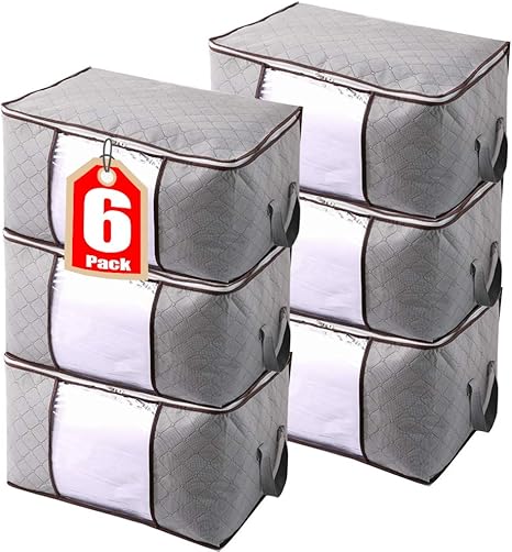 sturdy clear storage bins