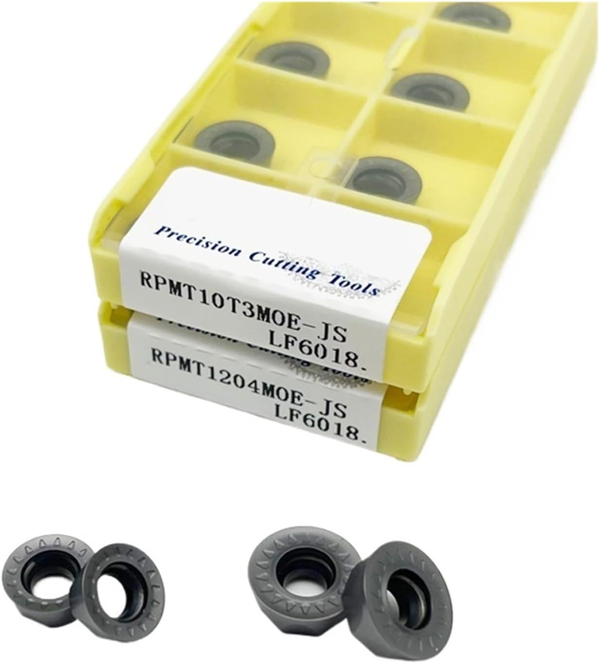 Turning Inserts Carbide Inserts RPMT08T2 RPMT10T3 RPMT1204 Milling Inserts RPMT10T3MOE RPMT1204MOE RPMT1003MO RPMT1204MO LF6018(RPMT10T3MOE-JS)
