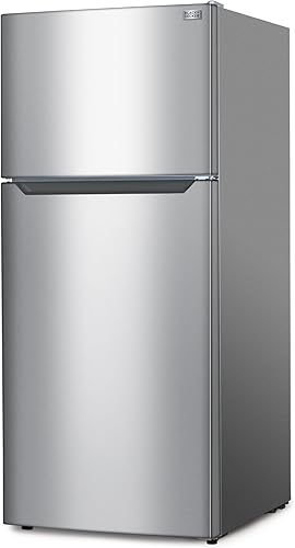 Miniatura 15 de BLACK+DECKER Refrigerador de montaje superior de 18.1 pies cúbicos con congelador, refrigerador de 2 puertas con congelador superior y control de