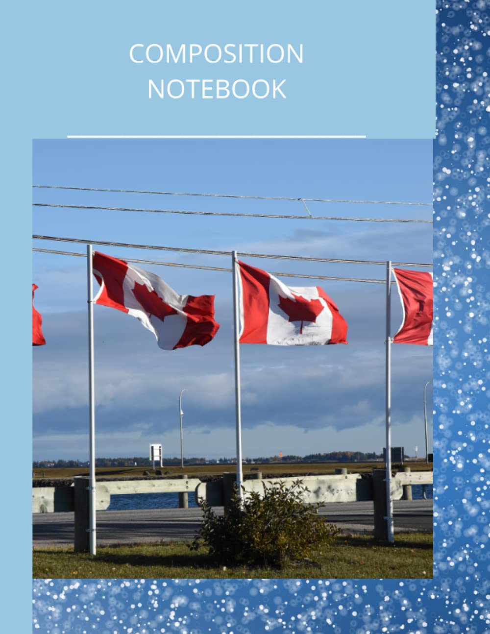 CANADIAN FLAG COMPOSITION NOTEBOOK