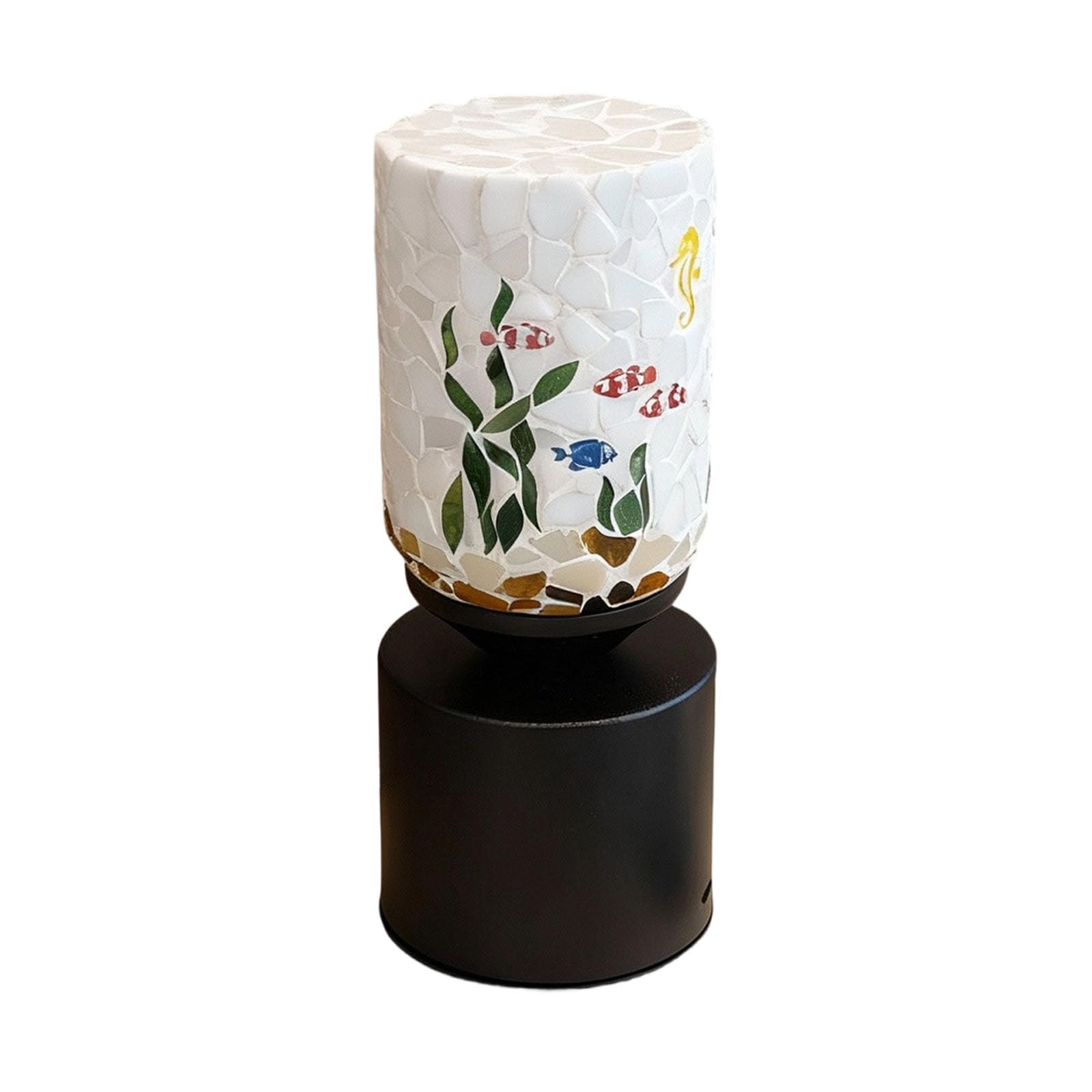 Raumdekor Nachtlicht, 8 x 18, 6 cm, Bastel Tischlampe mit dekorativem Schirm für Arbeitszimmer Bett und kleine Räume, Studienlicht, Esszimmer Schirmlampe