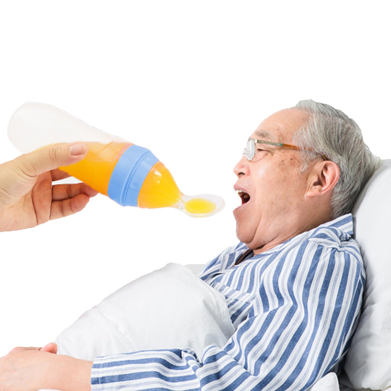 Photo 1 of Beisto Spill Proof Drinking Cups with Anti-Choking Device for Adults Drinking Aids Feeding Cup for Disabled and Elderly
