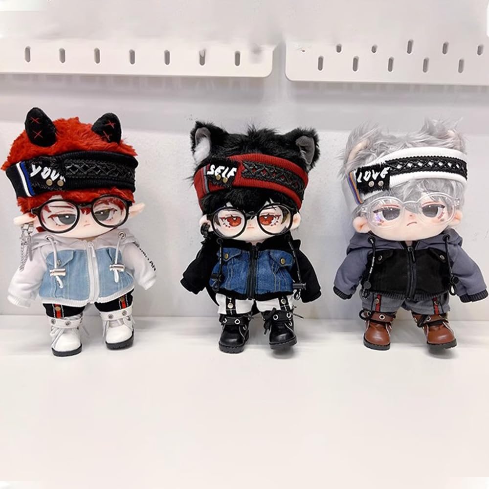 : niannyyhouse 15cm 20cm ぬいぐるみ 服 クールスーツ