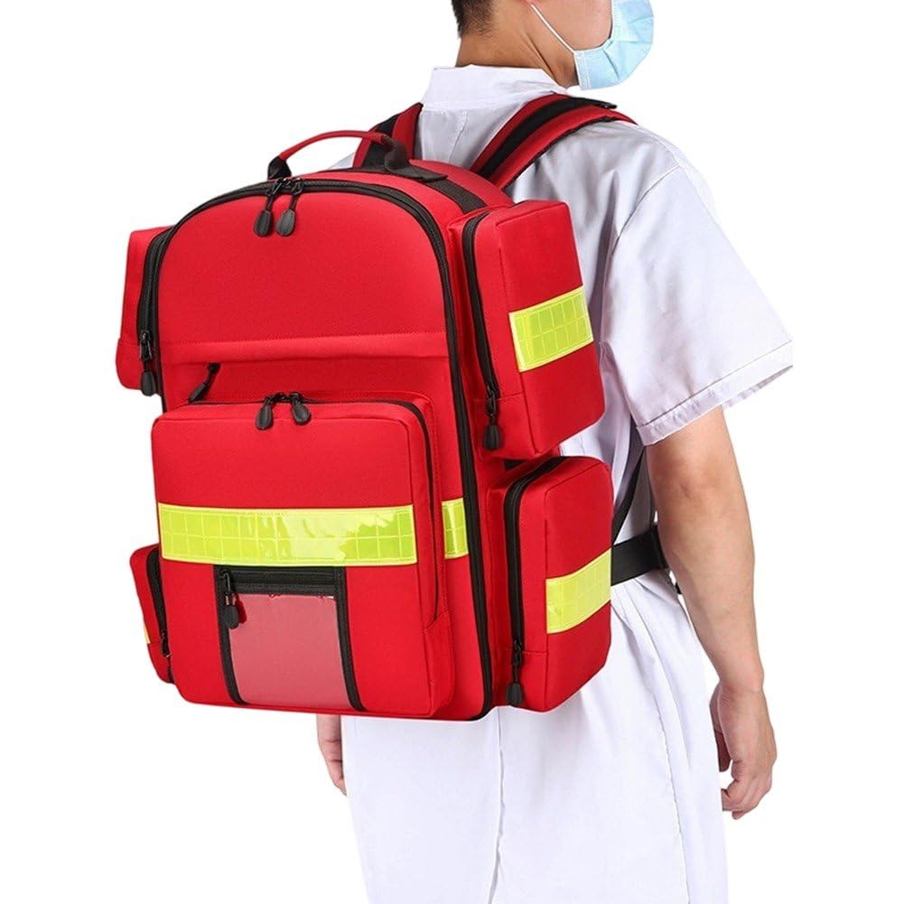 Rucksack Für Tragbare Sauerstoffkonzentratoren, Erste-Hilfe-Sets Für Outdoor-einsätze, Leichte, wasserdichte Und Reflektierende Tragetasche Für Sauerstoffgeräte Für Reisen