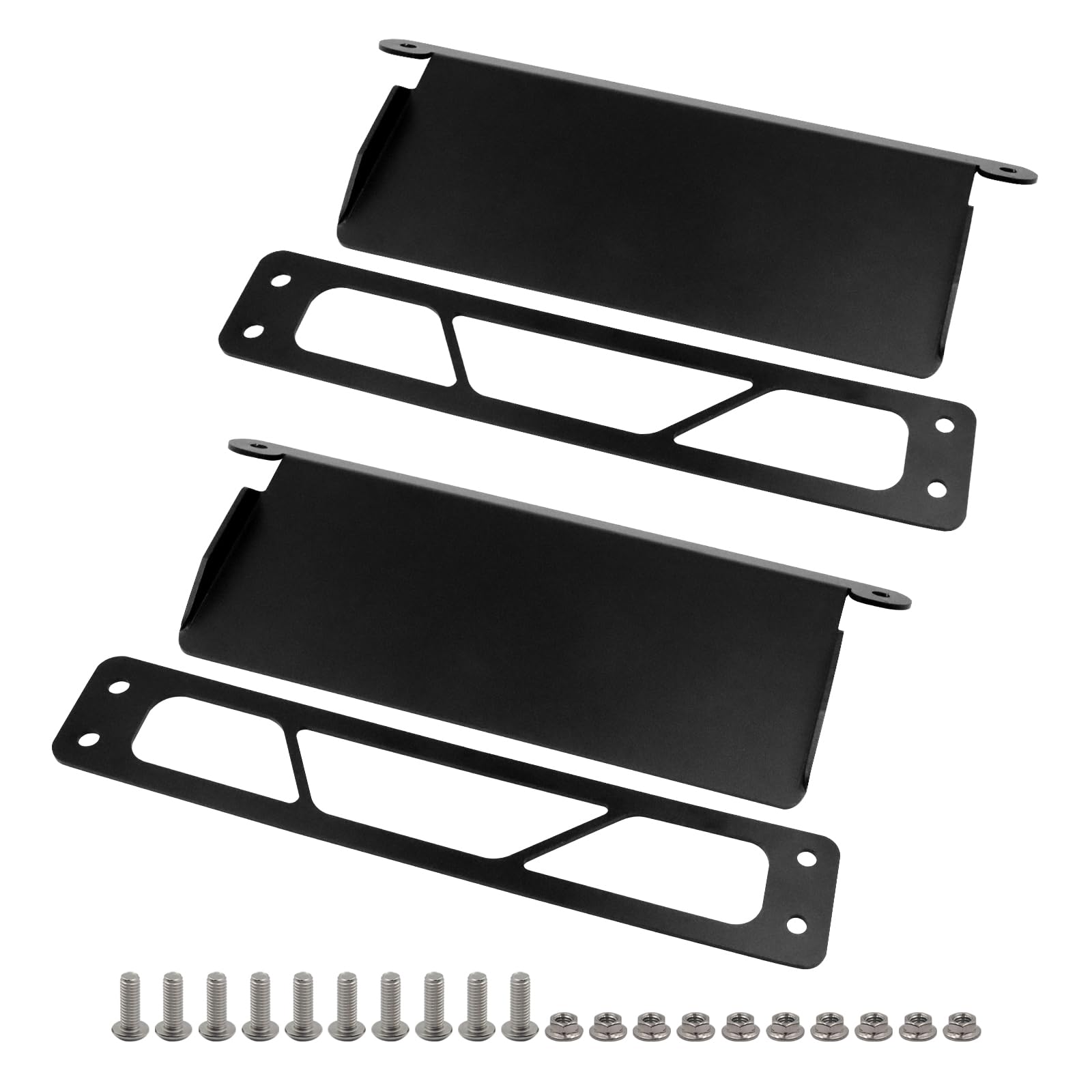 Unrestricted Walk Intake Duct Scoop For VW GOLF MK7/MK7.5 GTI R AUDI S3 8V Black