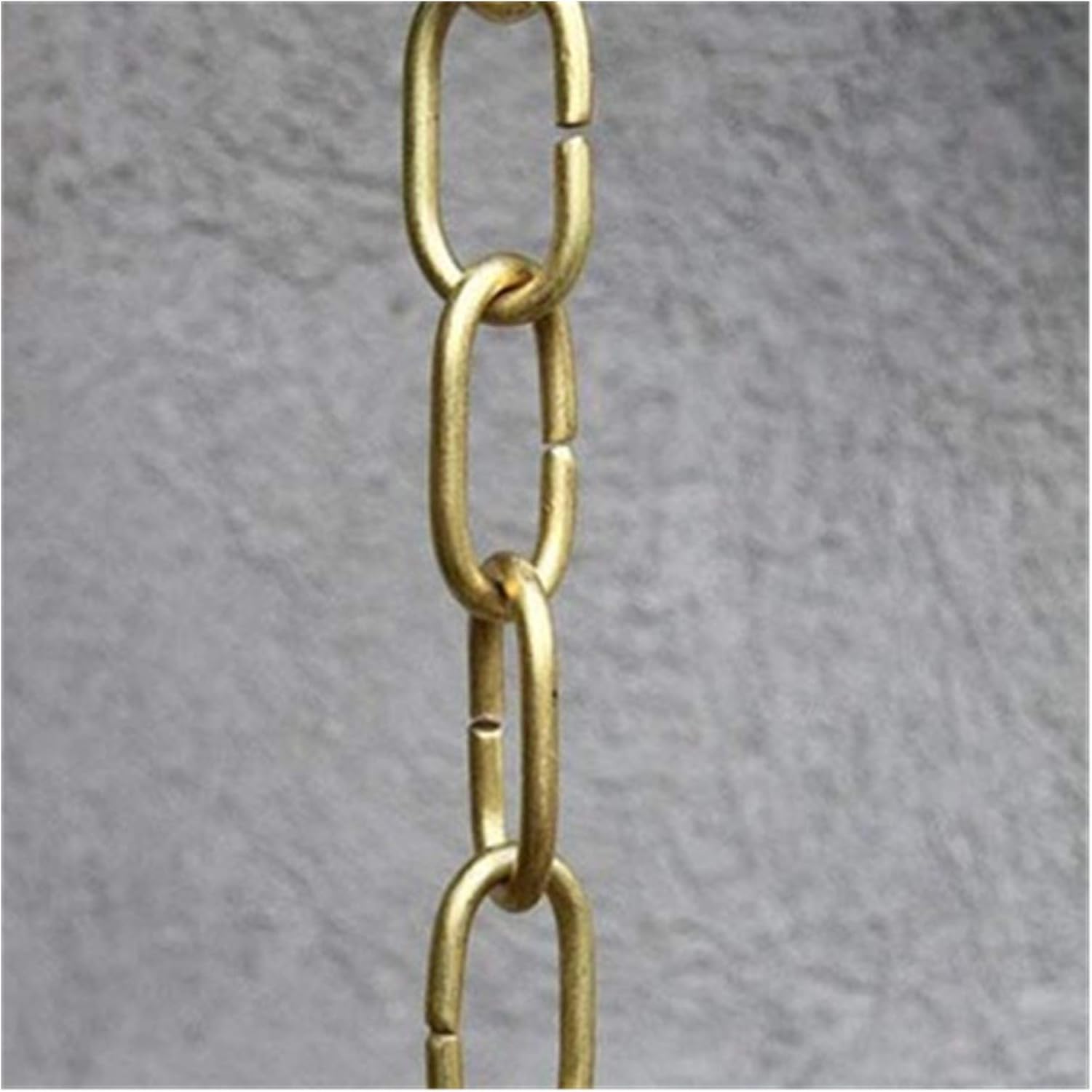 Rain Chains for Gutters Aluminum Alloy Square Rain Chain Drainage Rain Chain Courtyard Decorative Chain Retro Courtyard Special Rain Catchers (Color : D) (E)