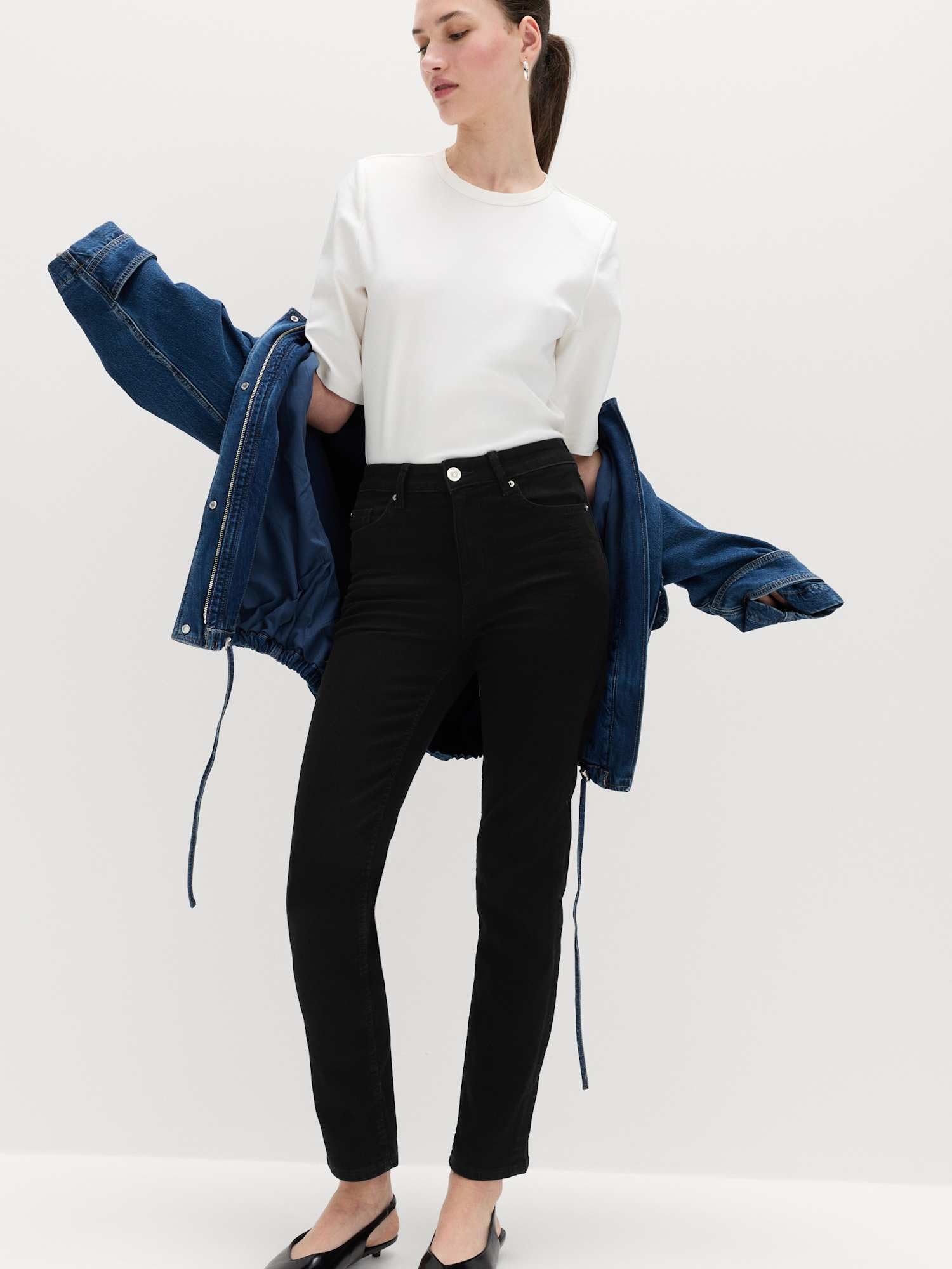 Marks & Spencer Donna Sienna a Gamba Dritta Jeans