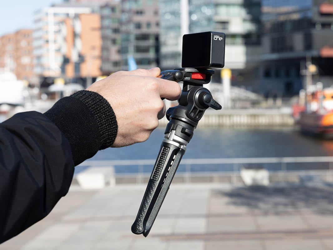 Rollei Creator Grip – ministatyw: elastyczny statyw 3 w 1 do pierwszorzędnych zdjęć z obrotową głowicą 360°, uchwyt na aparat kompaktowy i uchwyt na smartfon!