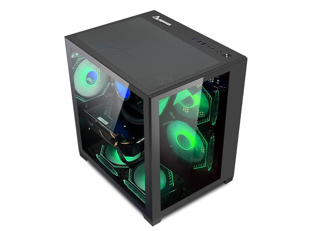 ゲーミングPC RYZEN7 5700X RX6700XT Gaming PC -AMD Ryzen 7 5700X 3.4 GHz-RX 6700 XT 12GB -32GB