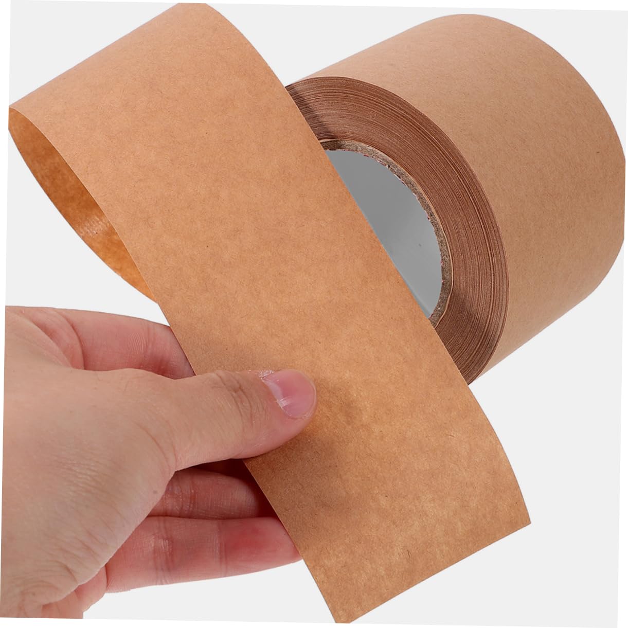 NUOBESTY 3 Set Nastro in Carta Kraft Nastro Per Cornici Adesivo Kraft Adesivo Carta Adesivo Scrivibile Da Imballo Per La Spedizione Spesso 3 * 3