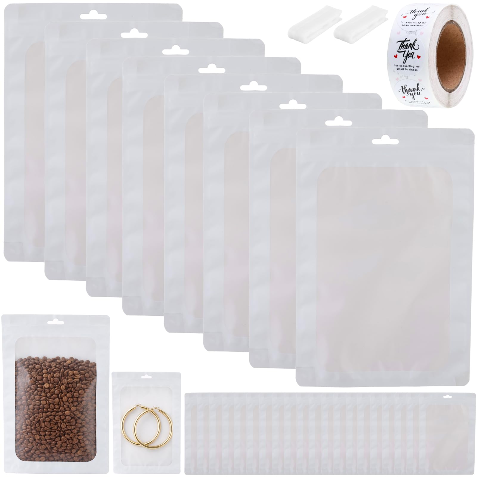 Photo 1 of Lucpur 100-Pack 10x14" Mylar Bags