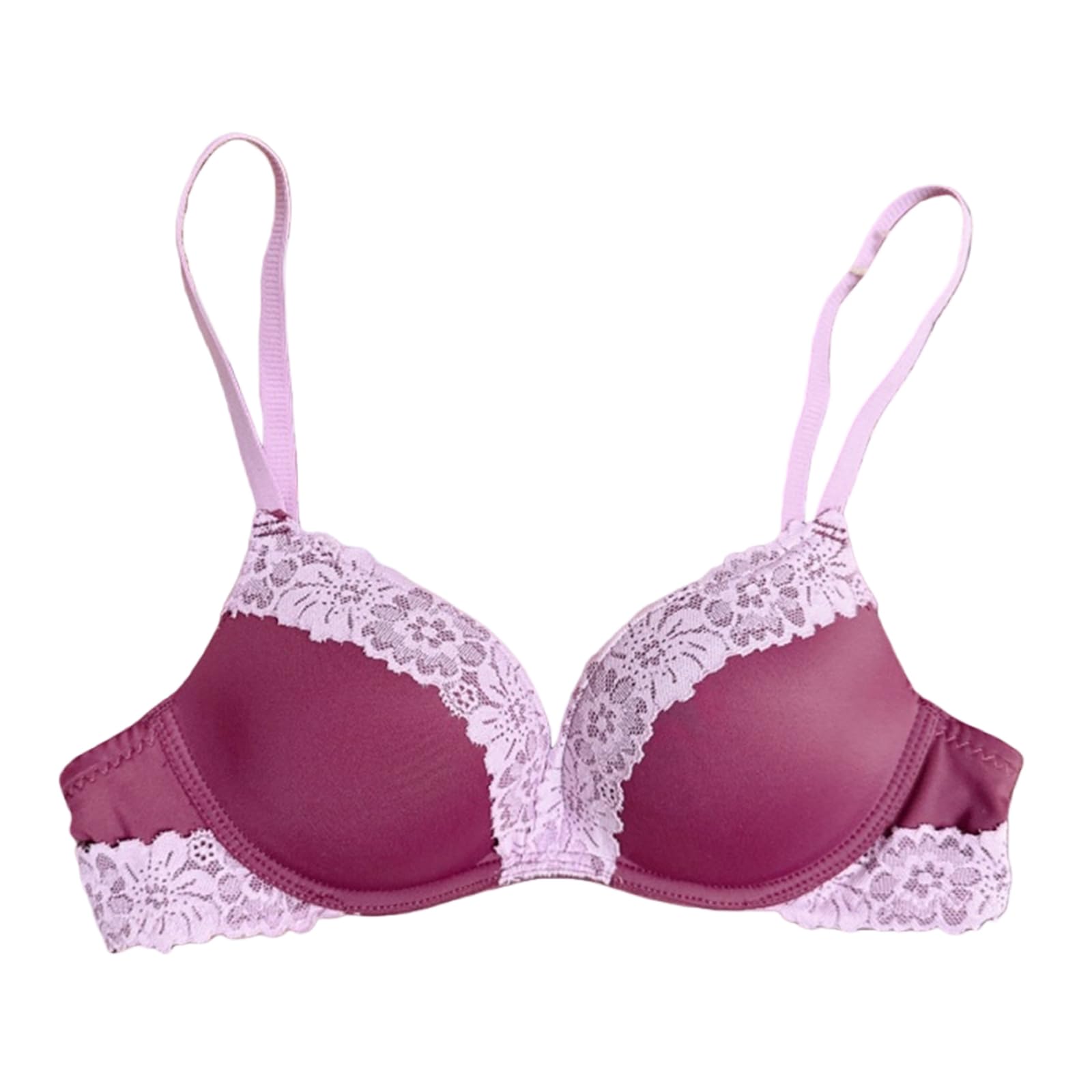 Pack De 3 Sujetadores para Mujer con Aros Y Relleno Sujetador Push Up Ropa Interior Encaje Cómodo Pecho Grande Conjunto Lencero