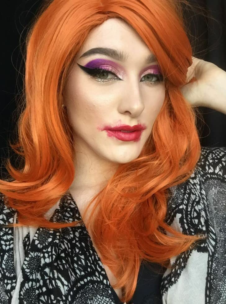 Amazon.com: ALLAURA Jessica Rabbit Wig – Realistic Long Red 
